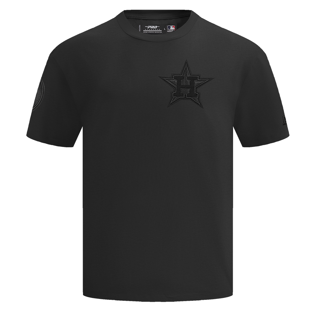 MLB HOUSTON ASTROS NEUTRAL MEN'S  CJ DROP SHOULDER TOP (BLACK)