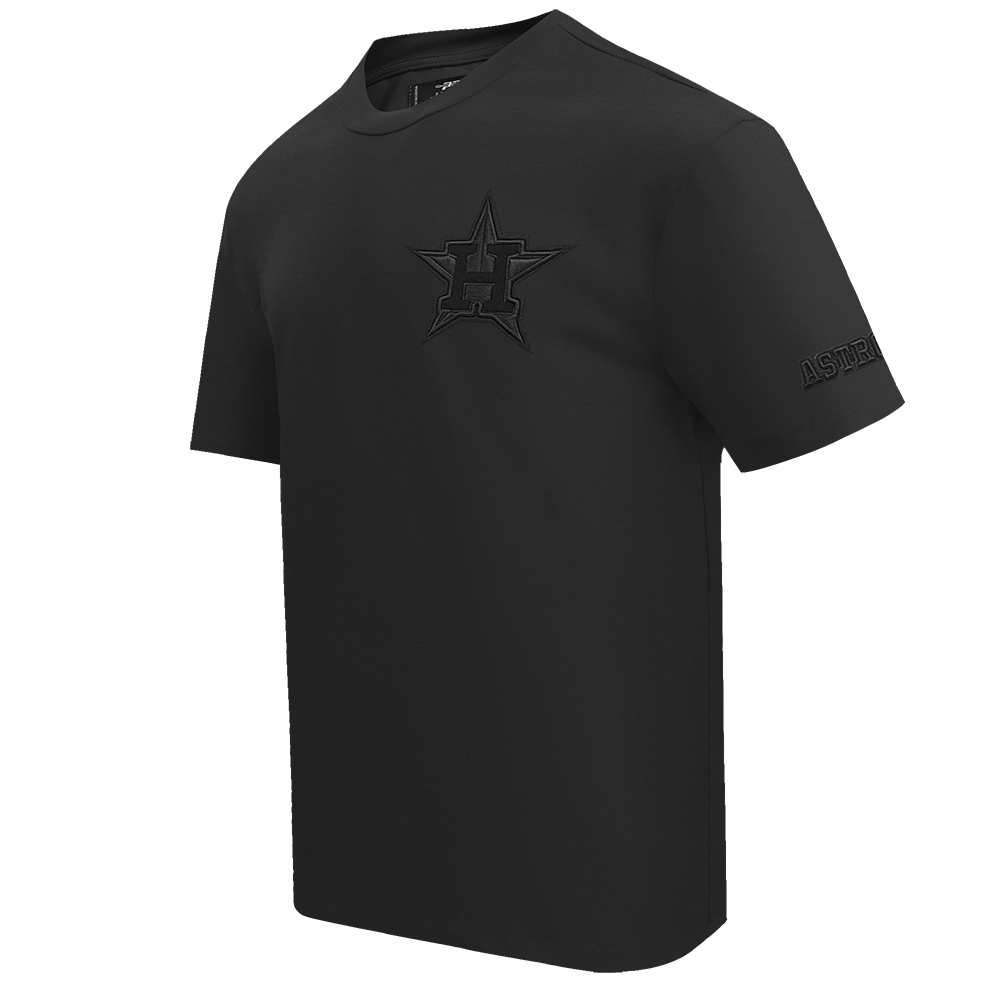 MLB HOUSTON ASTROS NEUTRAL MEN'S  CJ DROP SHOULDER TOP (BLACK)