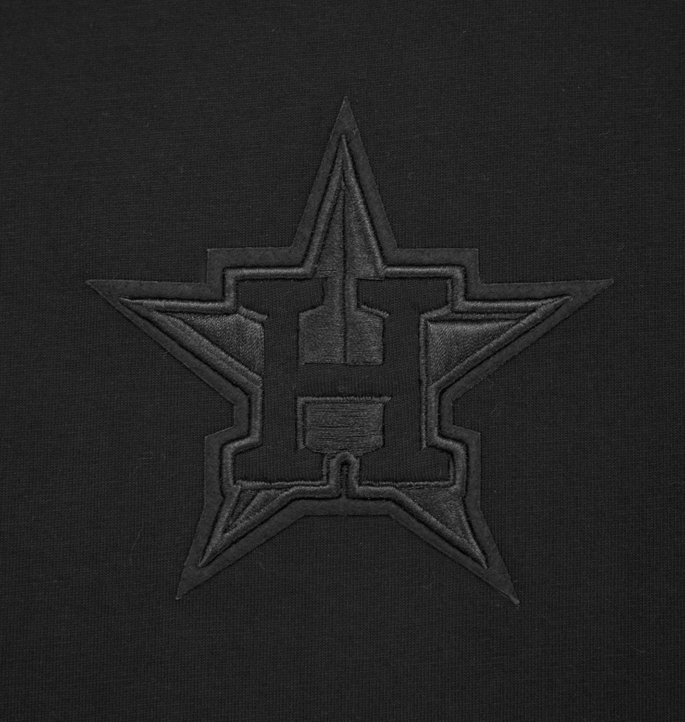 MLB HOUSTON ASTROS NEUTRAL MEN'S  CJ DROP SHOULDER TOP (BLACK)
