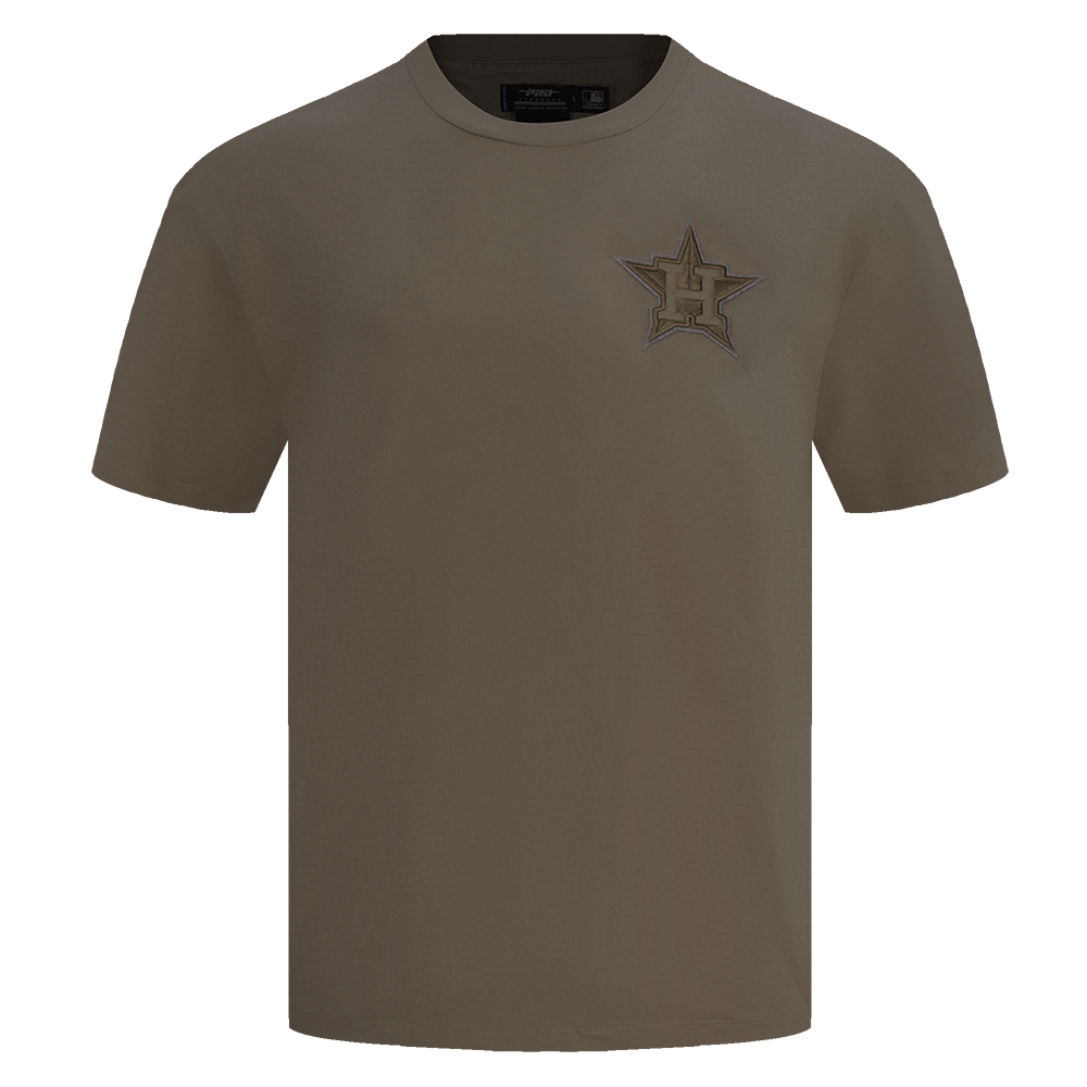 MLB HOUSTON ASTROS NEUTRAL MEN'S  CJ DROP SHOULDER TOP (DARK TAUPE)