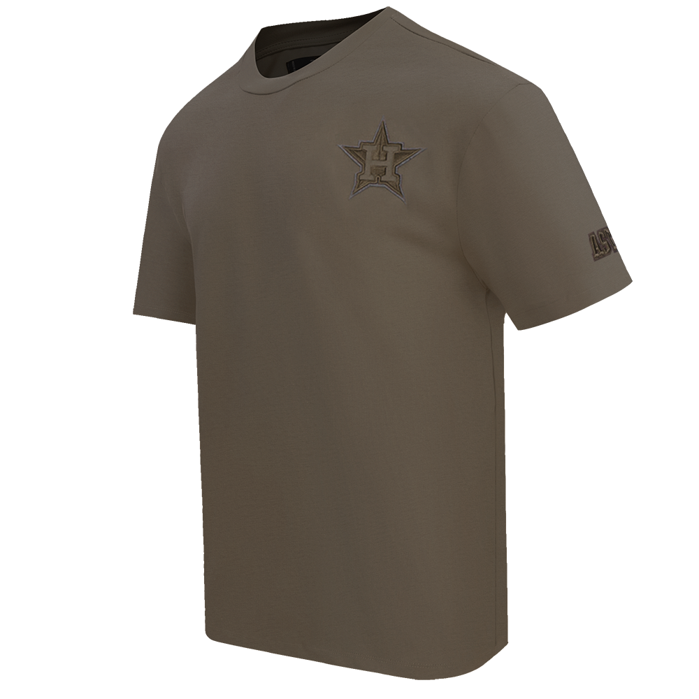 MLB HOUSTON ASTROS NEUTRAL MEN'S  CJ DROP SHOULDER TOP (DARK TAUPE)