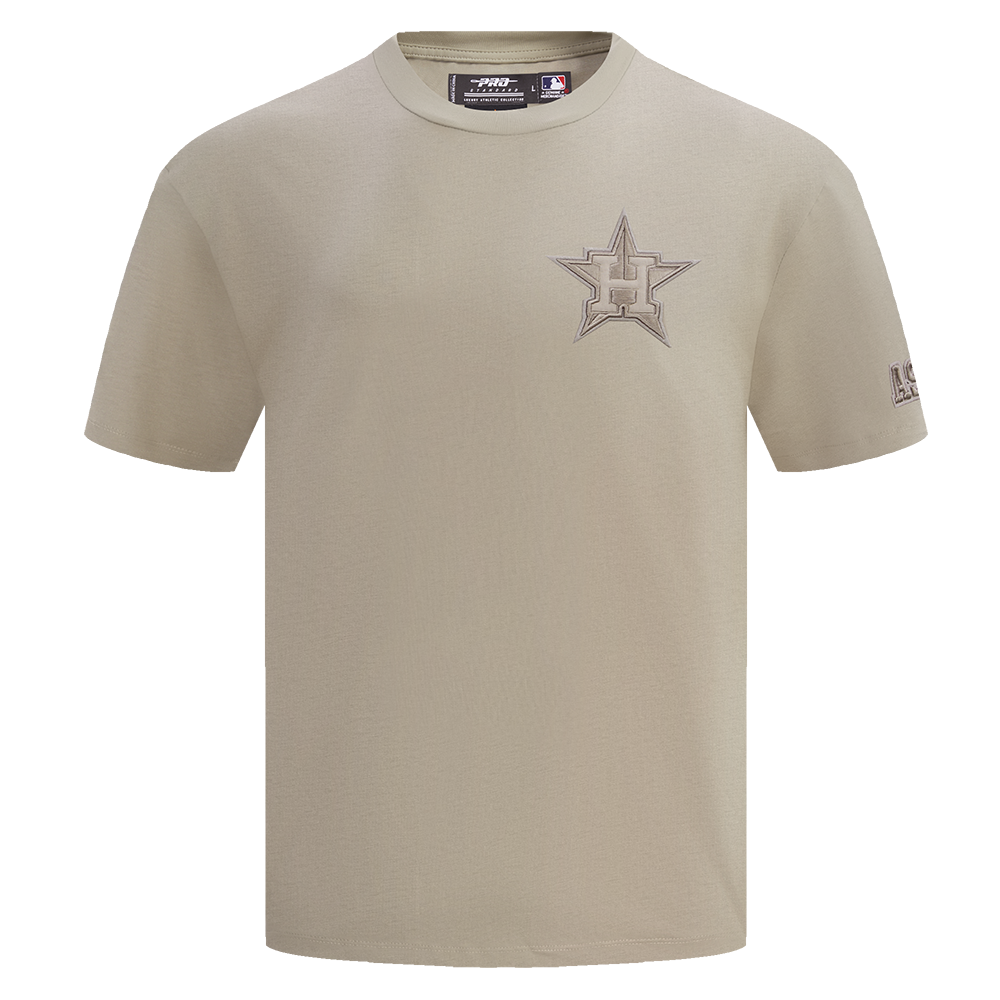 MLB HOUSTON ASTROS NEUTRAL MEN'S S/S TOP (TAUPE)