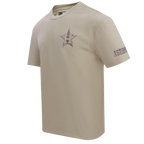 MLB HOUSTON ASTROS NEUTRAL MEN'S S/S TOP (TAUPE)