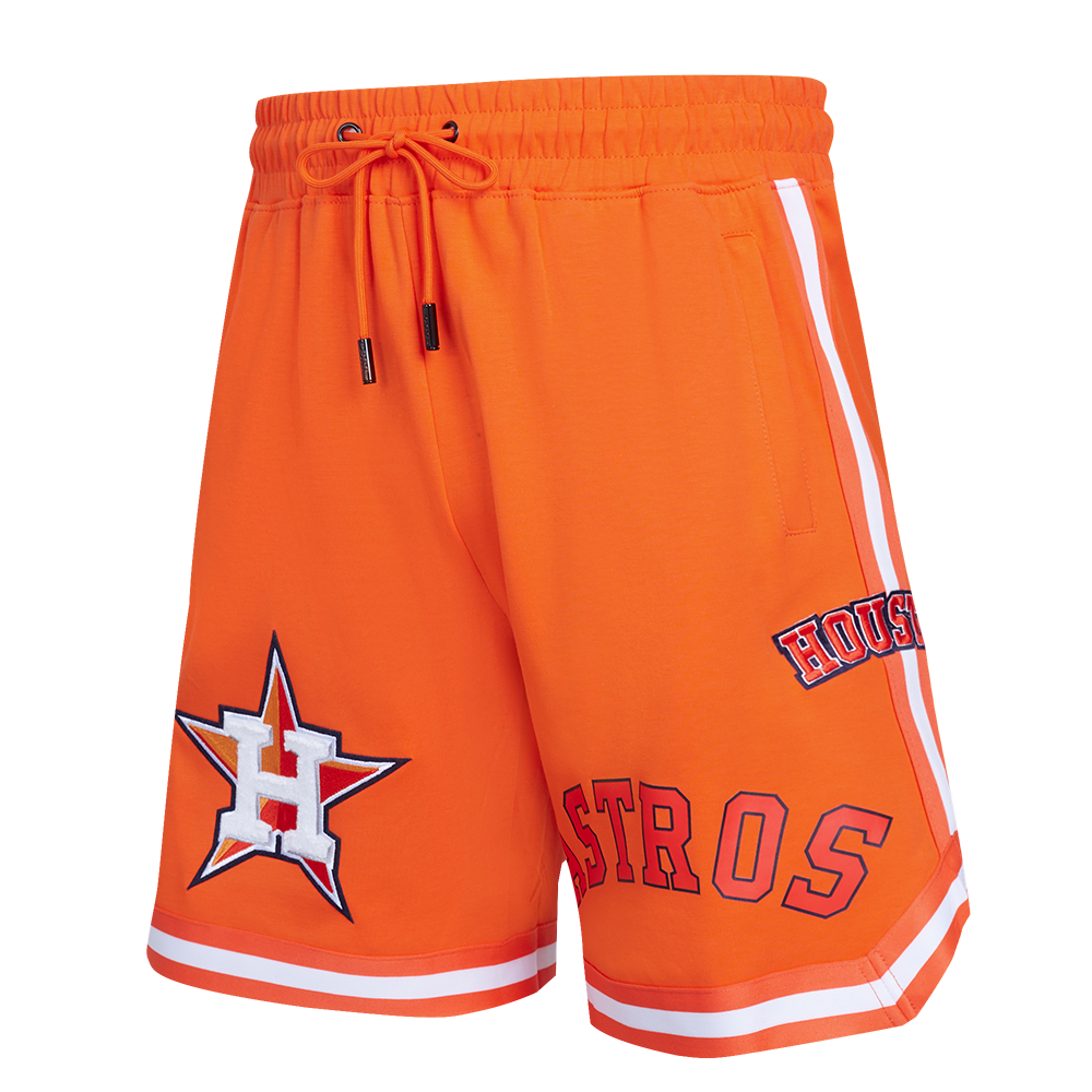 MLB HOUSTON ASTROS CLASSIC CHENILLE MEN'S SHORT (ORANGE)