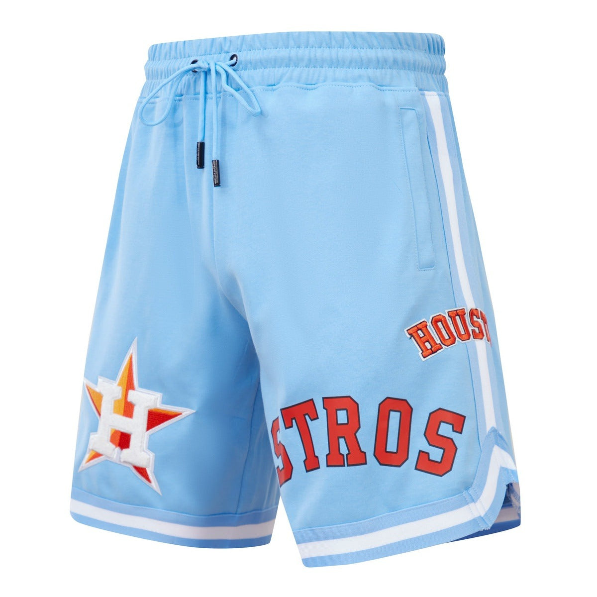 MLB HOUSTON ASTROS CLASSIC CHENILLE MEN'S SHORT (UNIVERSITY BLUE)