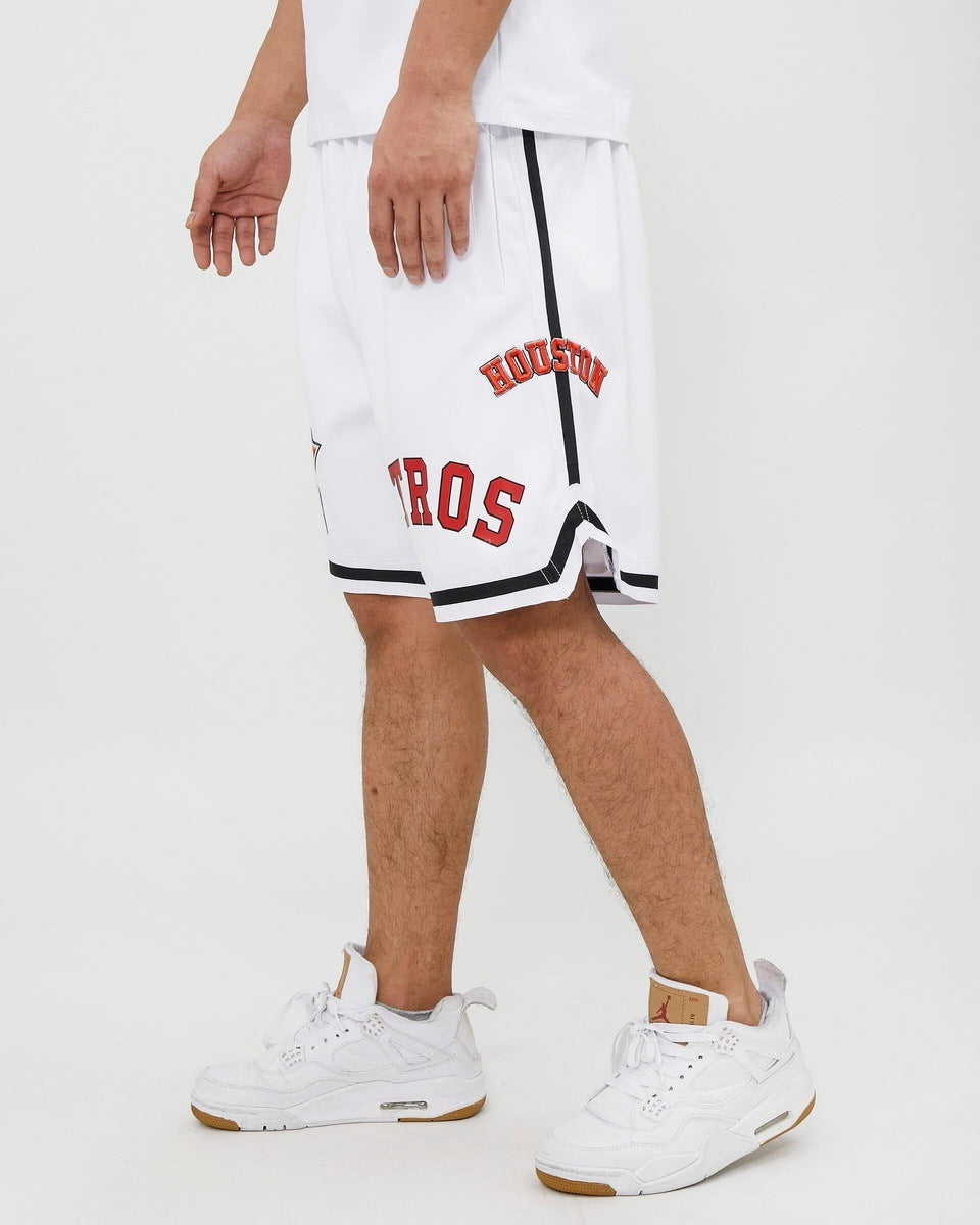 MLB HOUSTON ASTROS LOGO PRO TEAM MEN'S SHORT (WHITE)