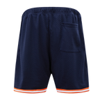 MLB HOUSTON ASTROS RETRO MEN'S MESH SHORT (MIDNIGHT NAVY / ORANGE)