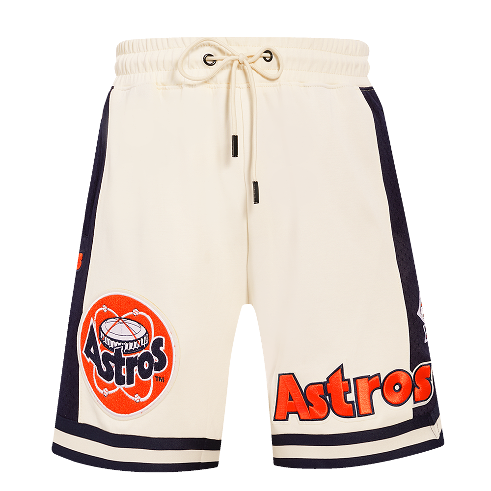 MLB HOUSTON ASTROS RETRO CLASSIC MEN'S 2.0 SHORT (EGGSHELL/ MIDNIGHT NAVY)