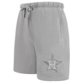MLB HOUSTON ASTROS NEUTRAL SHORT EN MOLLETON POUR HOMME (GRIS CHINÉ FONCÉ)