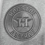 MLB HOUSTON ASTROS NEUTRAL SHORT EN MOLLETON POUR HOMME (GRIS CHINÉ FONCÉ)