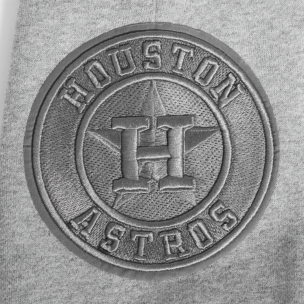 MLB HOUSTON ASTROS NEUTRAL SHORT EN MOLLETON POUR HOMME (GRIS CHINÉ FONCÉ)