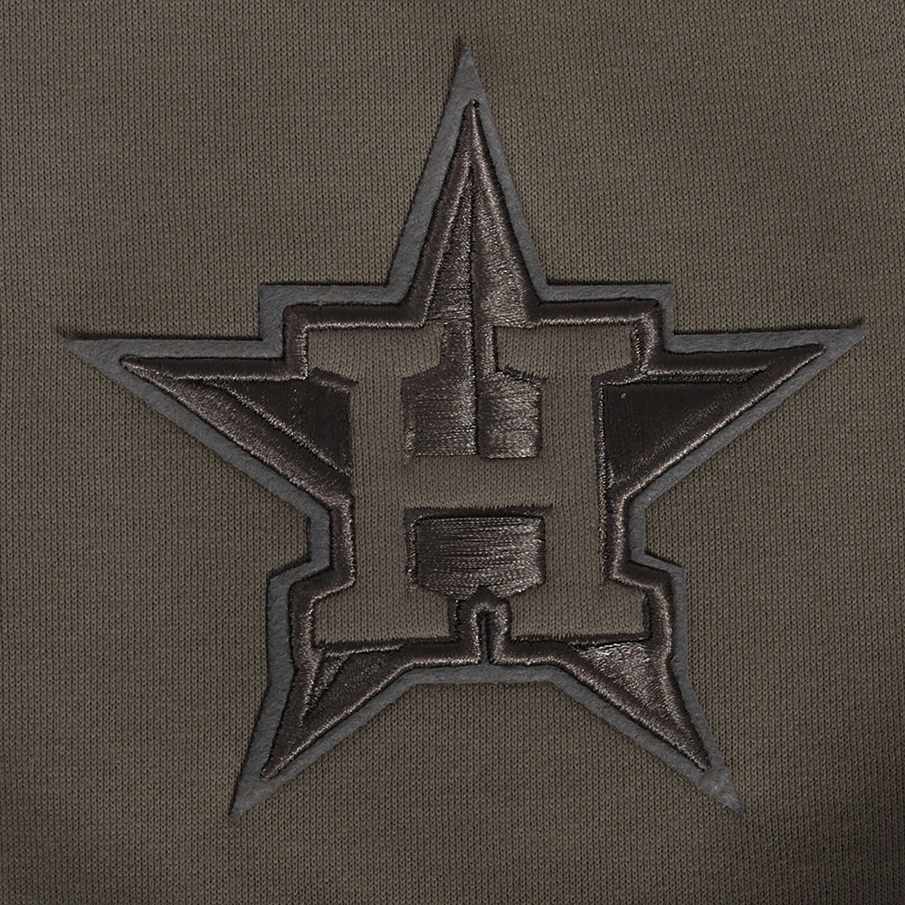MLB HOUSTON ASTROS NEUTRAL MEN'S  FLC SHORT (DARK TAUPE)