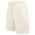 MLB HOUSTON ASTROS NEUTRAL MEN'S  FLC SHORT (EGGSHELL)