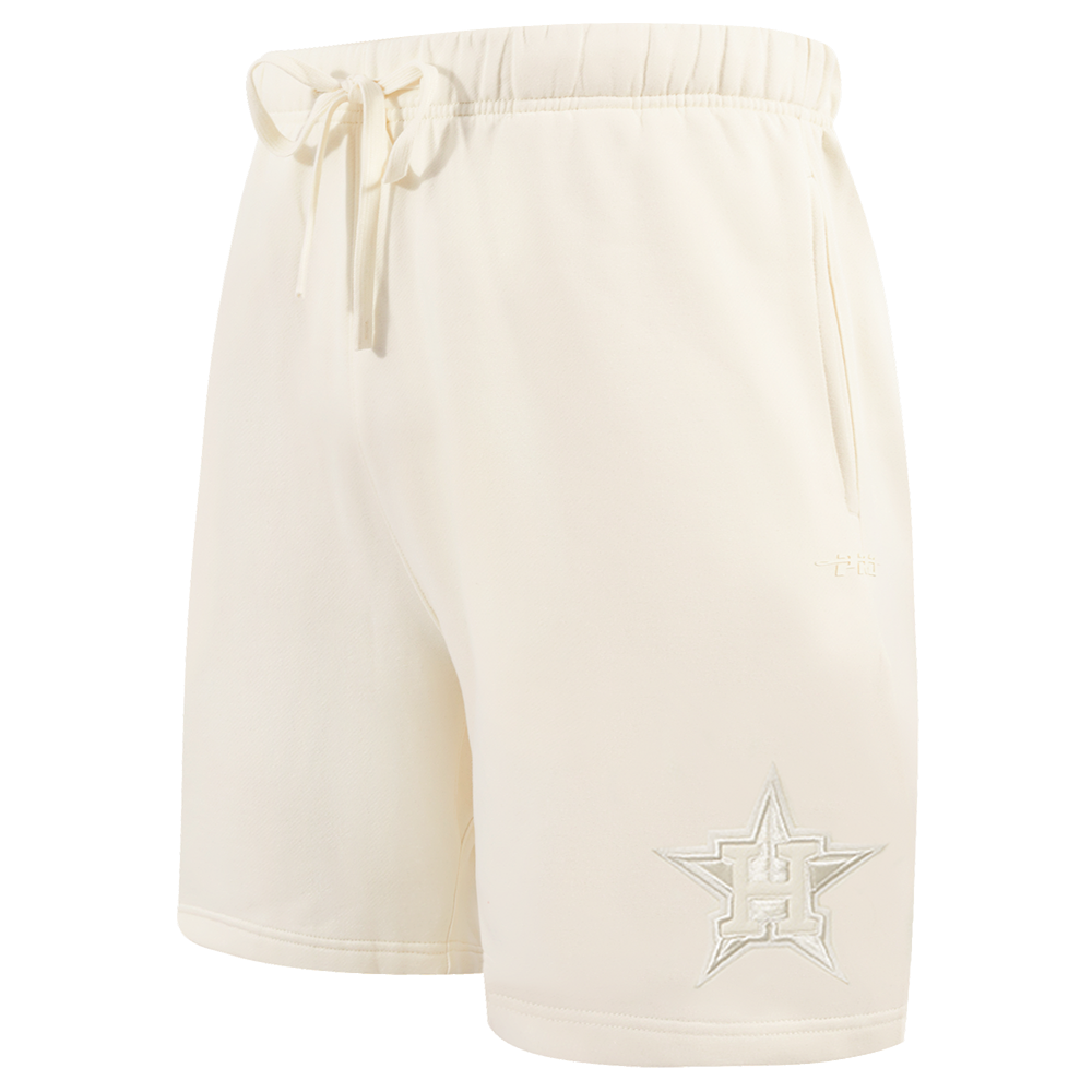 MLB HOUSTON ASTROS NEUTRAL MEN'S  FLC SHORT (EGGSHELL)