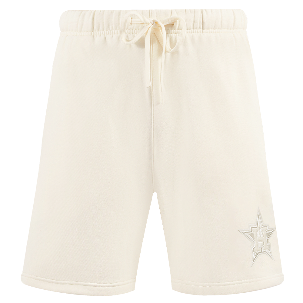MLB HOUSTON ASTROS NEUTRAL MEN'S  FLC SHORT (EGGSHELL)