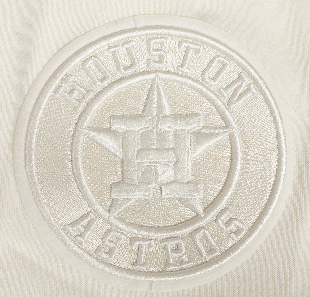 MLB HOUSTON ASTROS NEUTRAL MEN'S  FLC SHORT (EGGSHELL)