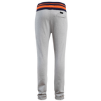 MLB HOUSTON ASTROS SCRIPT TAIL PANTALON OUATÉ EN MOLLETON CÔTELÉ POUR HOMME (GRIS CHINÉ/MARINE MINUIT/ORANGE)