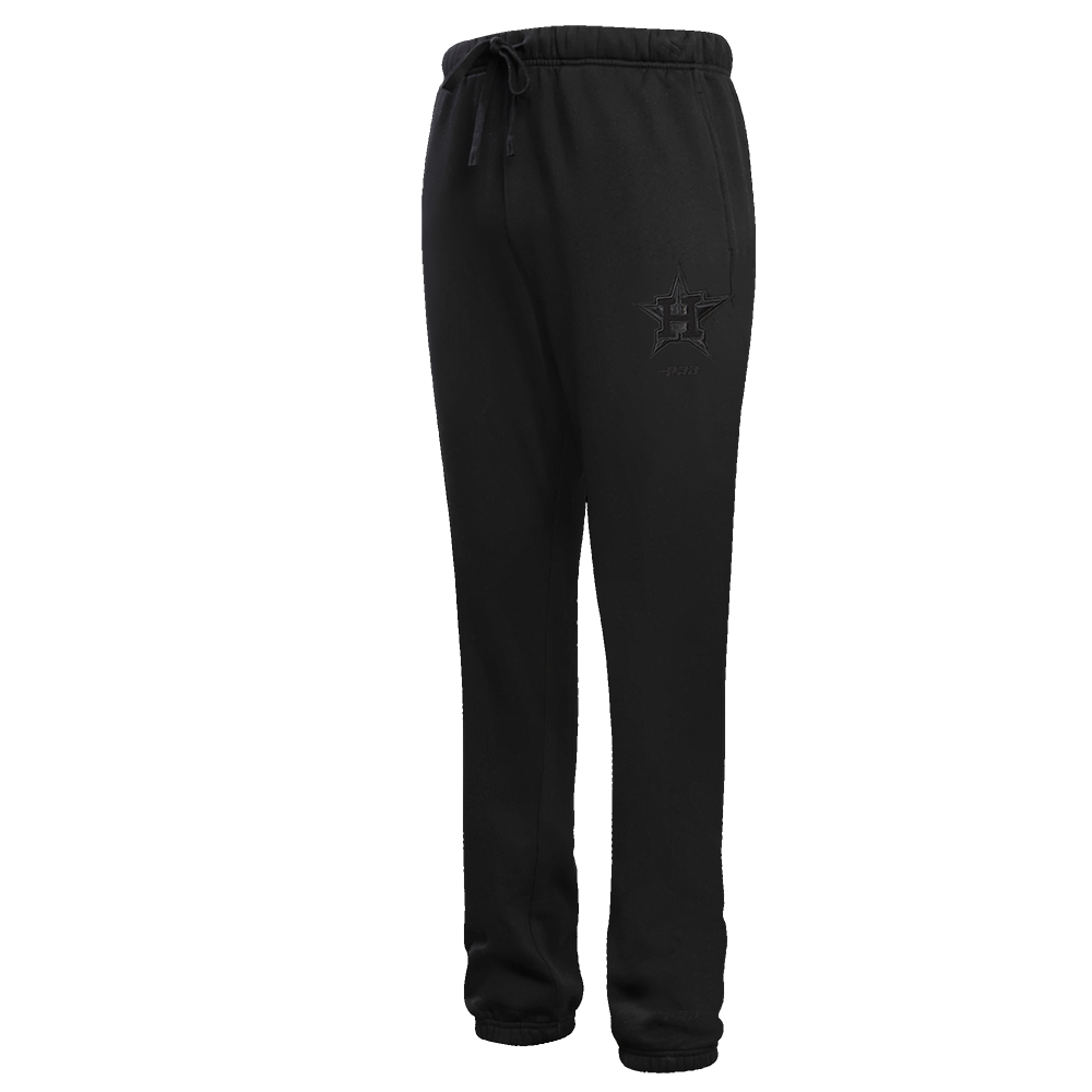 MLB HOUSTON ASTROS NEUTRAL MEN'S  FLC SWEATPANT (BLACK)