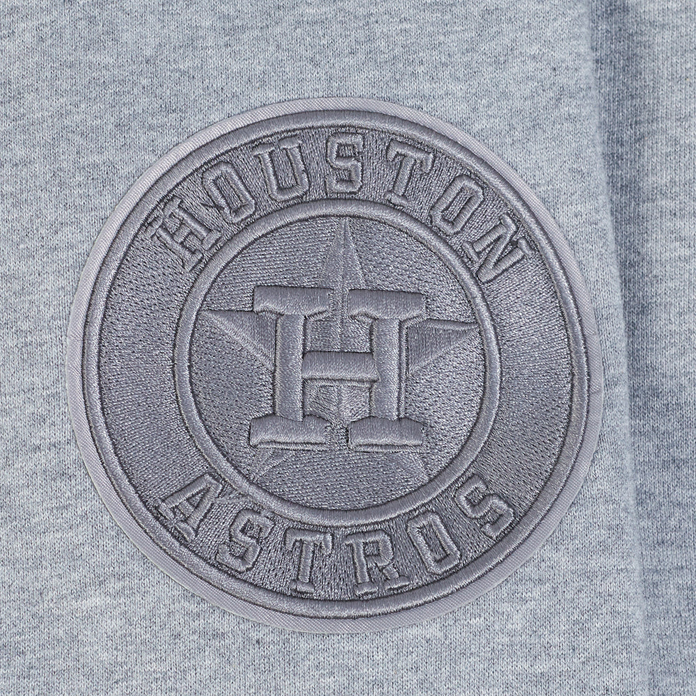 MLB HOUSTON ASTROS NEUTRAL MEN'S  FLC SWEATPANT (DARK HEATHER GRAY)