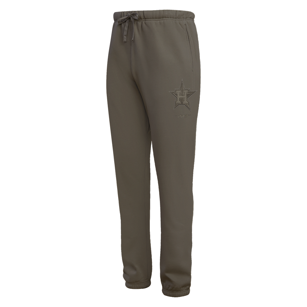 MLB HOUSTON ASTROS NEUTRAL PANTALON OUATÉ EN MOLLETON POUR HOMME (TAUPE FONCÉ)