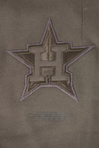 MLB HOUSTON ASTROS NEUTRAL PANTALON OUATÉ EN MOLLETON POUR HOMME (TAUPE FONCÉ)
