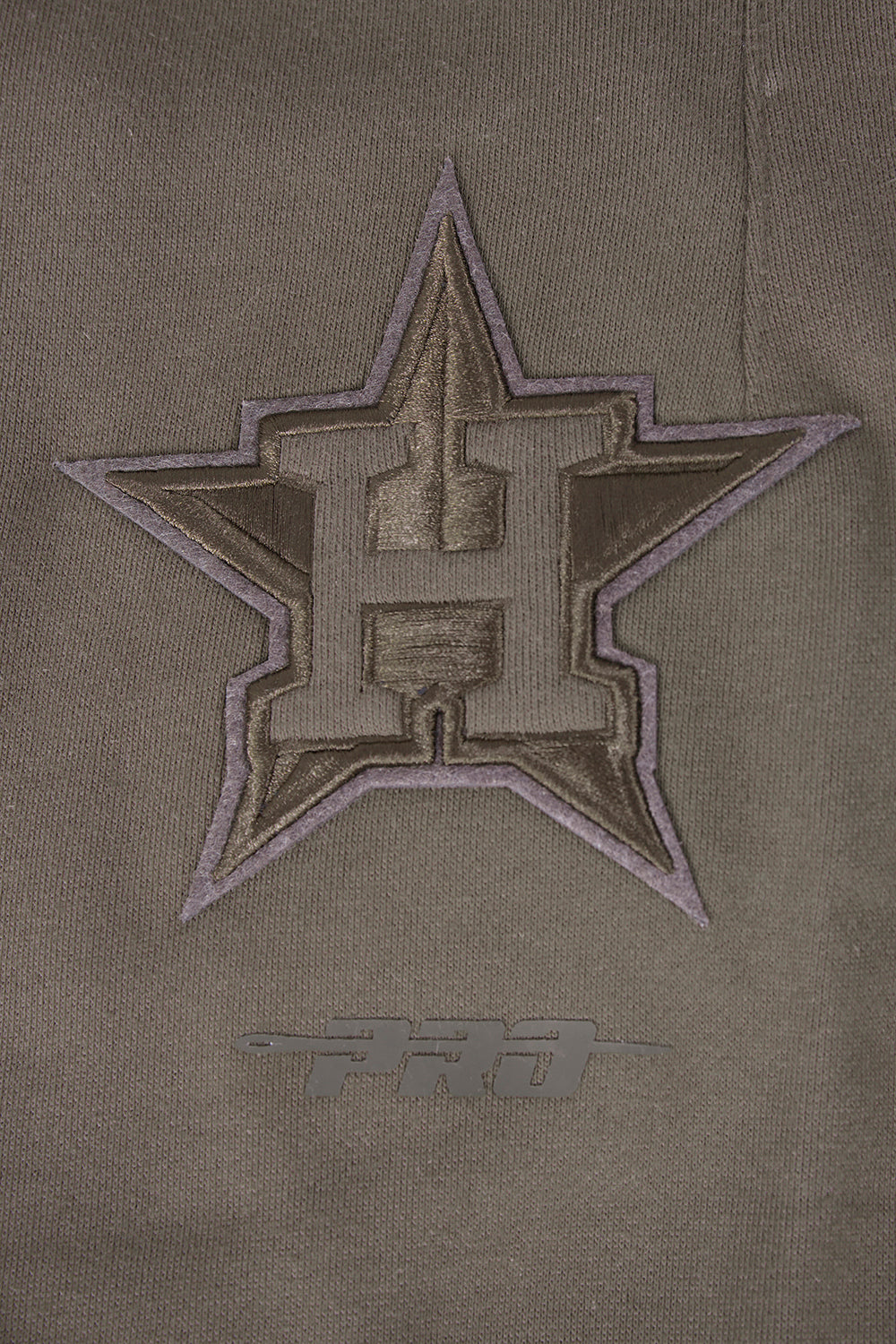 MLB HOUSTON ASTROS NEUTRAL PANTALON OUATÉ EN MOLLETON POUR HOMME (TAUPE FONCÉ)