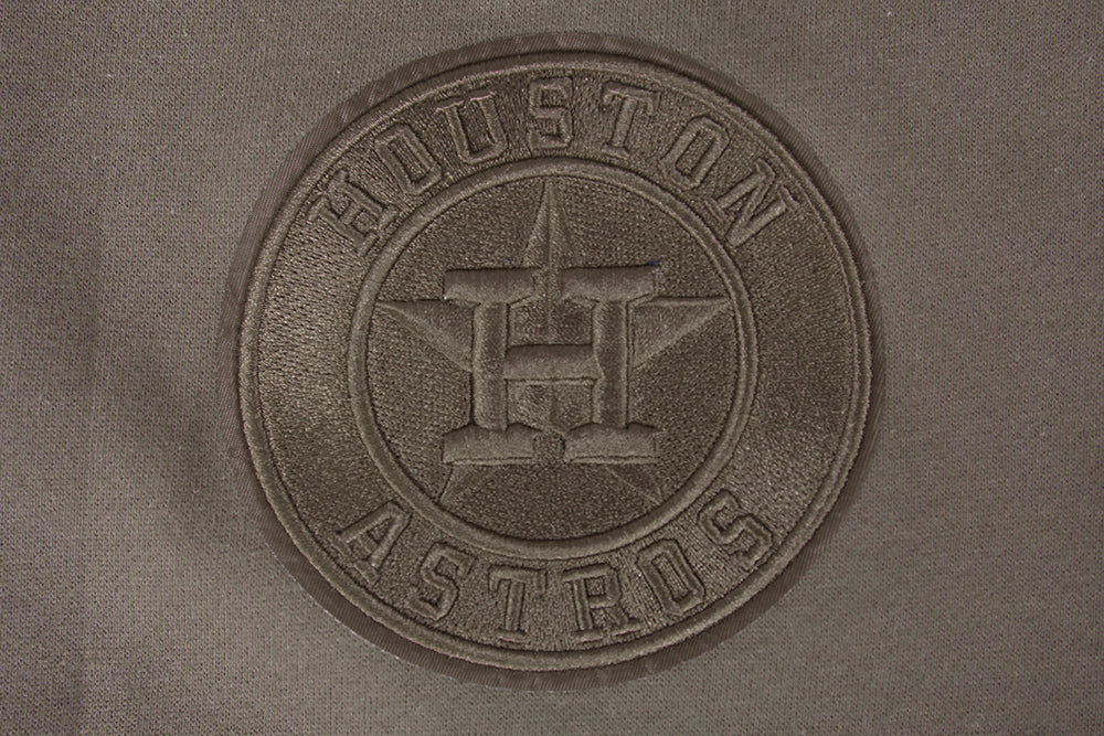 MLB HOUSTON ASTROS NEUTRAL PANTALON OUATÉ EN MOLLETON POUR HOMME (TAUPE FONCÉ)