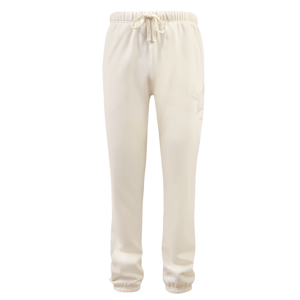 MLB HOUSTON ASTROS NEUTRAL MEN'S  FLC SWEATPANT (EGGSHELL)