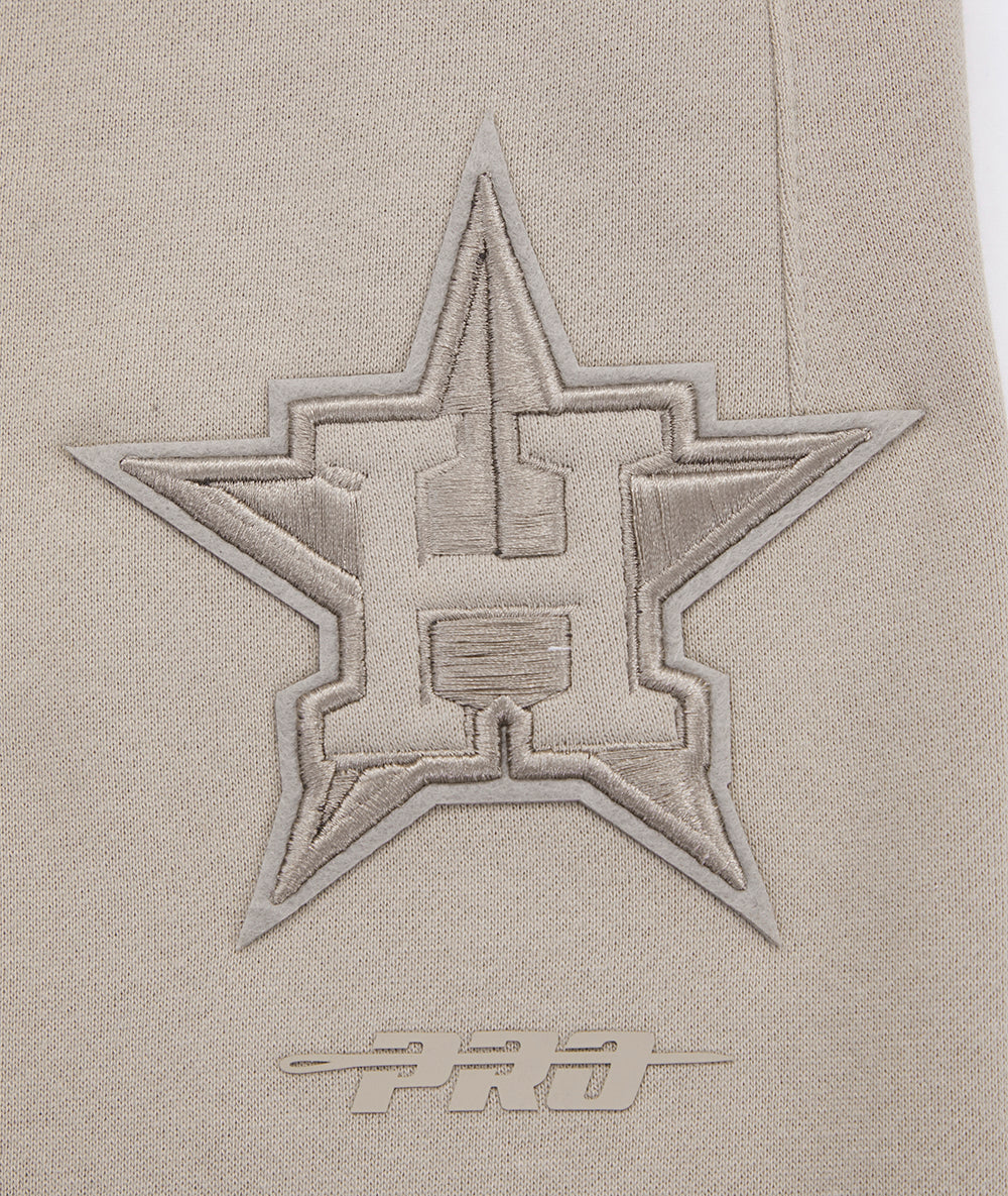MLB HOUSTON ASTROS NEUTRAL MEN'S  FLC SWEATPANT (TAUPE)