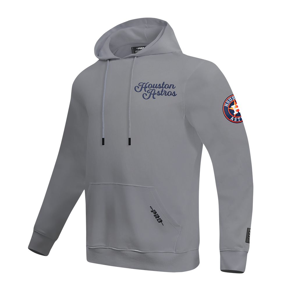 MLB HOUSTON ASTROS SOUVENIR MEN'S FLC PO HOODIE (GRAY)