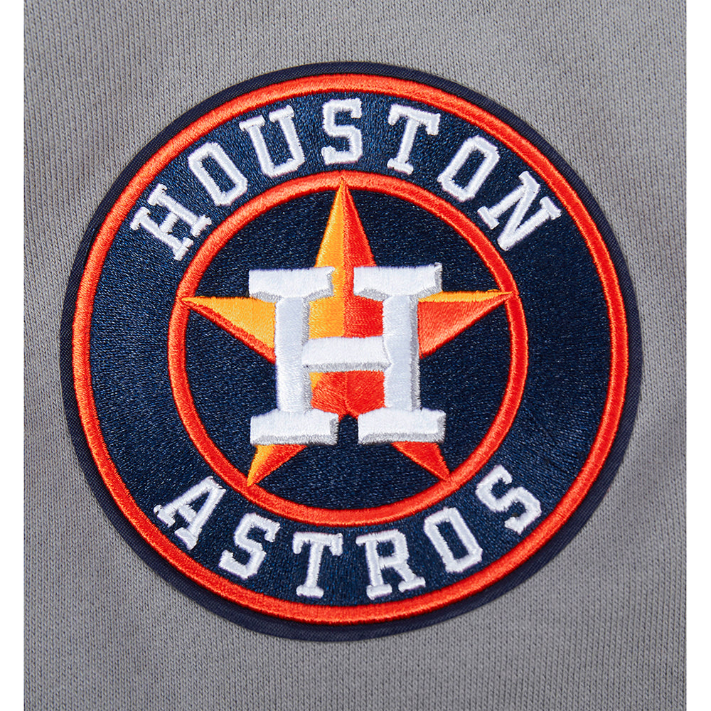 MLB HOUSTON ASTROS SOUVENIR MEN'S FLC PO HOODIE (GRAY)