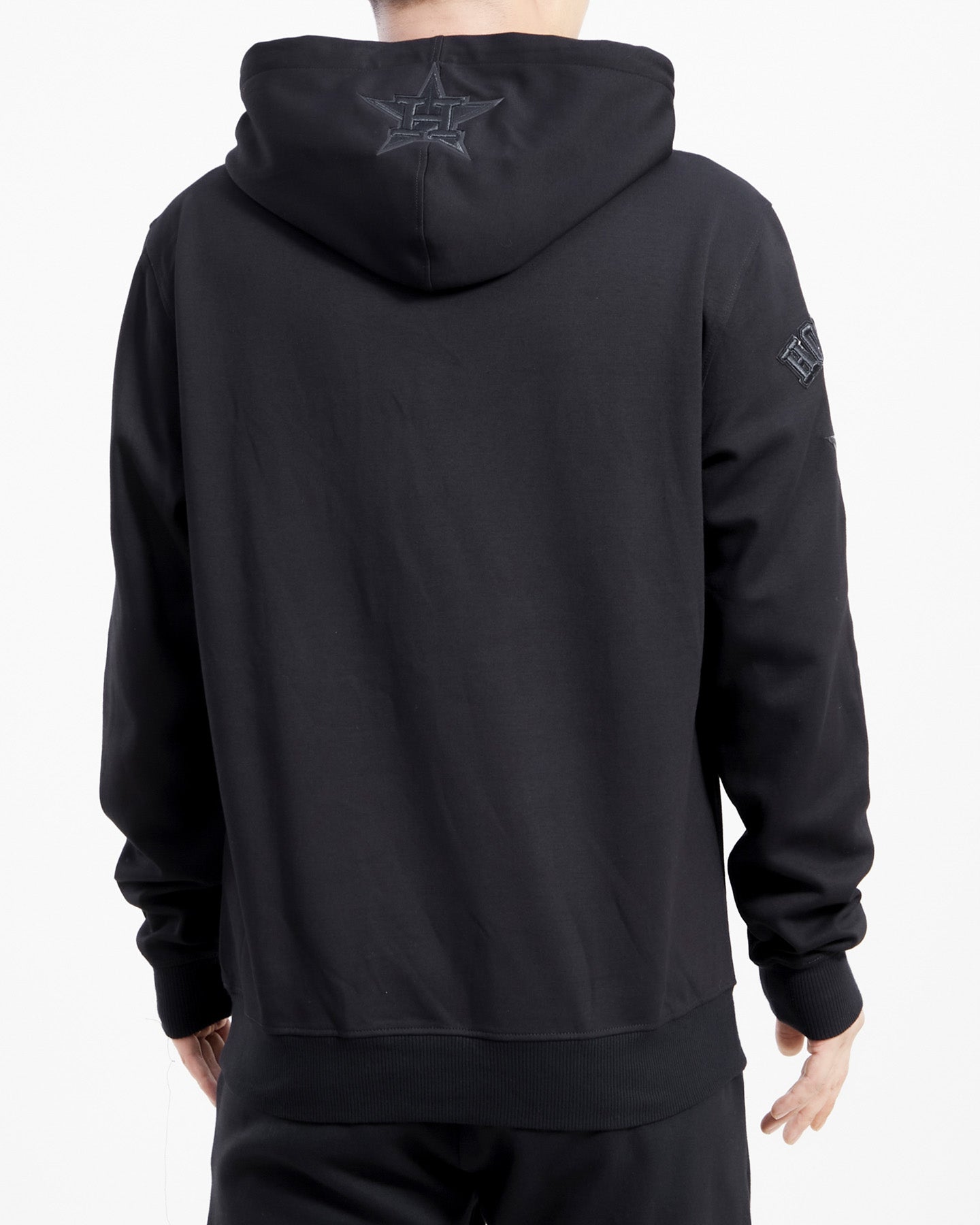 MLB HOUSTON ASTROS TRIPLE BLACK MEN'S PO HOODIE (TRIPLE BLACK)