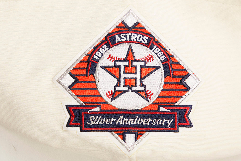MLB HOUSTON ASTROS RETRO CLASSIC CHANDAIL À CAPUCHON POUR HOMME (COQUILLE D'ŒUF/MARINE MINUIT)