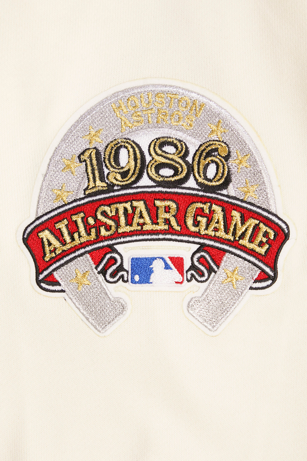 MLB HOUSTON ASTROS RETRO CLASSIC CHANDAIL À CAPUCHON POUR HOMME (COQUILLE D'ŒUF/MARINE MINUIT)