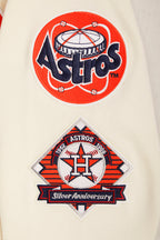 MLB HOUSTON ASTROS RETRO CLASSIC CHANDAIL À CAPUCHON POUR HOMME (COQUILLE D'ŒUF/MARINE MINUIT)