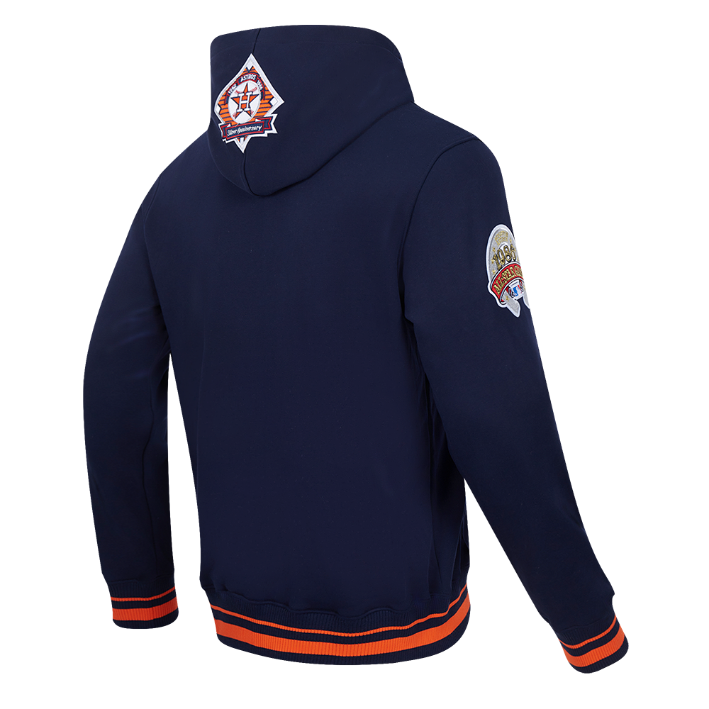 MLB HOUSTON ASTROS RETRO CLASSIC CHANDAIL À CAPUCHON POUR HOMME (MARINE MINUIT/ORANGE/MARINE MINUIT)
