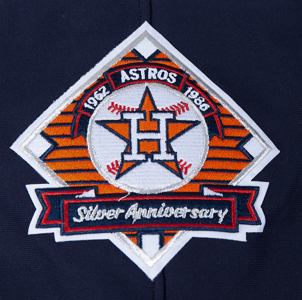 MLB HOUSTON ASTROS RETRO CLASSIC CHANDAIL À CAPUCHON POUR HOMME (MARINE MINUIT/ORANGE/MARINE MINUIT)