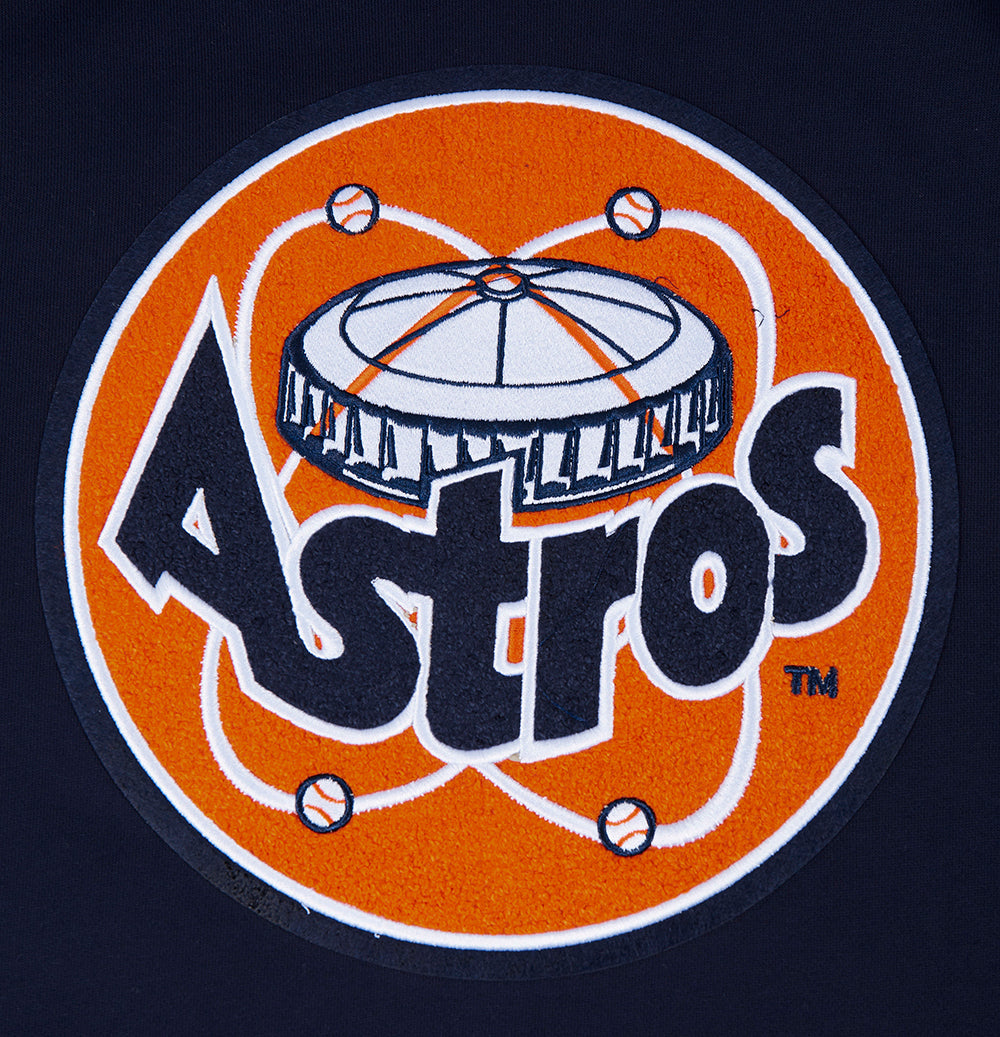 MLB HOUSTON ASTROS RETRO CLASSIC CHANDAIL À CAPUCHON POUR HOMME (MARINE MINUIT/ORANGE/MARINE MINUIT)