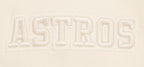 MLB HOUSTON ASTROS NEUTRAL MEN'S  DROP SHOULDER FLC CREWNECK (EGGSHELL)