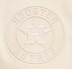 MLB HOUSTON ASTROS NEUTRAL MEN'S  DROP SHOULDER FLC CREWNECK (EGGSHELL)