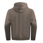 MLB HOUSTON ASTROS NEUTRAL MEN'S  DROP SHOULDER FLC PO HOODIE (DARK TAUPE)