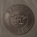 MLB HOUSTON ASTROS NEUTRAL MEN'S  DROP SHOULDER FLC PO HOODIE (DARK TAUPE)