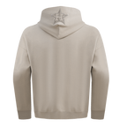 MLB HOUSTON ASTROS NEUTRAL MEN'S  DROP SHOULDER FLC PO HOODIE (TAUPE)
