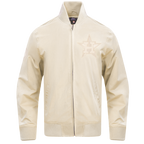 MLB HOUSTON ASTROS NEUTRAL MEN'S  TWILL JACKET (EGGSHELL)