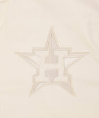 MLB HOUSTON ASTROS NEUTRAL MEN'S  TWILL JACKET (EGGSHELL)