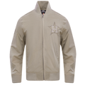 MLB HOUSTON ASTROS NEUTRAL MEN'S  TWILL JACKET (TAUPE)