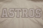 MLB HOUSTON ASTROS NEUTRAL MEN'S  TWILL JACKET (TAUPE)