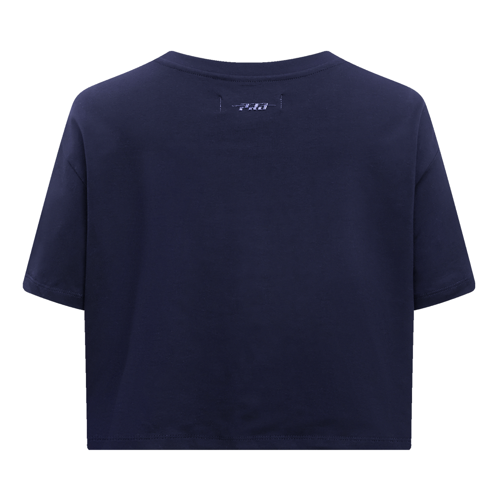MLB HOUSTON ASTROS RETRO CLASSIC HAUT À COUPE CARRÉE POUR FEMME (MARINE MINUIT)