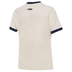 MLB HOUSTON ASTROS RETRO CASCADE WOMEN'S RINGER TOP (EGGSHELL/ MIDNIGHT NAVY)