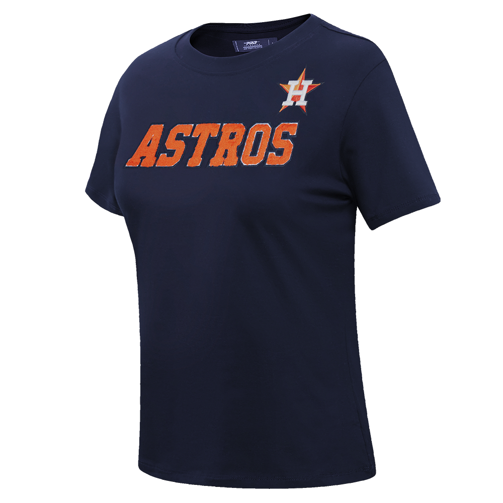 MLB HOUSTON ASTROS CLASSIC SHORT SLEEVE WOMEN'S SLIM FIT TOP (MIDNIGHT NAVY)